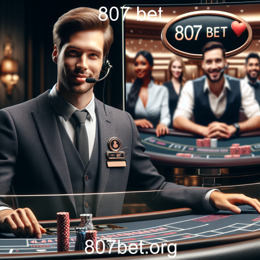 Descubra a Energia da Categoria 'Ao Vivo' no 807 Bet
